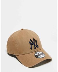 KTZ - Gorra De Béisbol Con Diseño De Los Ny Yankees De Algodón Lavado 9Twenty De -Neutro - Lyst