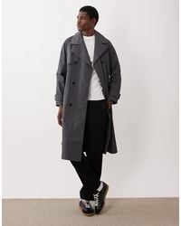 ASOS - Oversized Trench Coat - Lyst