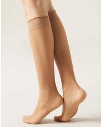 Calzedonia - Patterned Knee-High Socks - Lyst