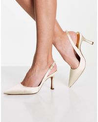 ASOS - Samber Slingback Stiletto Heels - Lyst