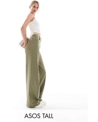 ASOS - Asos design tall – lockere, gerade geschnittene hose - Lyst