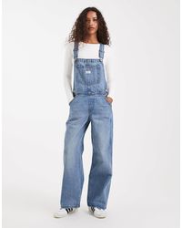 Levi's - Salopette baggy en jean - clair - Lyst