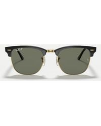 Ray-Ban - Clubmaster Sunglasses With Polarised Lens - Lyst