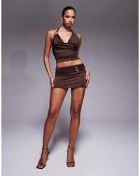 Edikted - Isaiah Abstract Ring Mini Skirt - Lyst