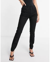 Salsa Skinny Jeans Met 'secret Push' - Blauw