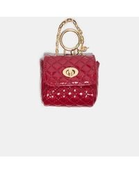 Stradivarius - Quilted Charm Mini Bag - Lyst