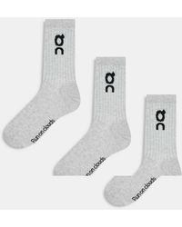 On Shoes - 3 Pack Logo High Socks - Lyst