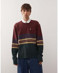 RVCA - Harbor Long Sleeve Polo Shirt - Lyst