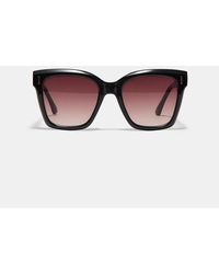 Stradivarius - Square Resin Cat Eye Sunglasses - Lyst