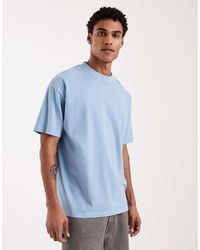 Brave Soul - Oversized 240Gsm Acid Wash T-Shirt - Lyst