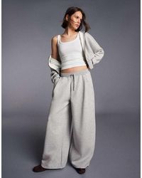 Bershka - Zip-up Hooded Sweatshirt With Sash - Lyst