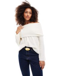 Vero Moda - – lockerer, schulterfreier pullover - Lyst