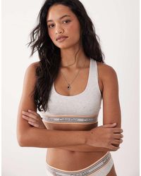 Calvin Klein - Icon Cotton Modal Unlined Bralette - Lyst