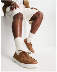 New Look Boat Shoes - Natural