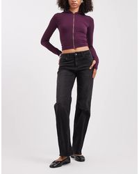 ONLY - Blush Straight Leg Jeans - Lyst