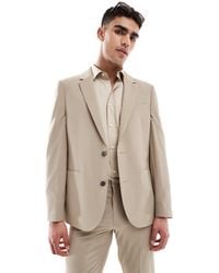 ASOS - Washable Slim Suit Jacket With Lightweight Worsted Wool - Lyst