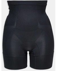 DORINA - Pantalones Cortos Negros Moldeadores De Talle Alto Con Parte Trasera Redondeada Absolute De - Lyst