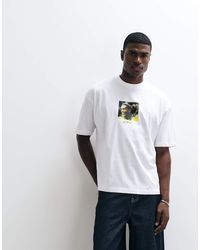 ASOS - Oversized Tee With Ronaldinho Print - Lyst