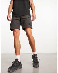 New Look - Pantalones cortos cargo grises - Lyst