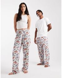 ASOS - Lounge Bottoms With Disney's Goofy Graphic - Lyst