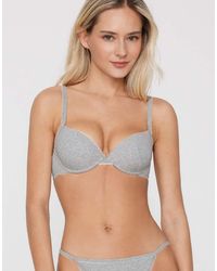 Tezenis - Athens Cotton Cutie Push-Up Bra - Lyst