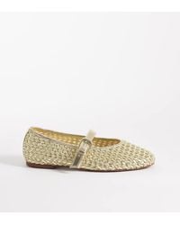 ASOS - Wide Fit Leah Weave Mary Jane Ballets - Lyst