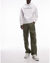 Levi's - 568 Cargo Loose Straight Slub Trousers - Lyst