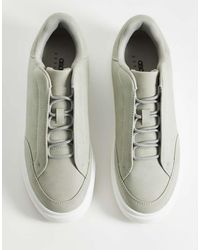 ASOS - Lace Up Sneakers With Concealed Lace - Lyst