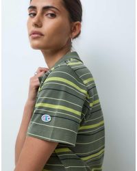 Champion - Future Memories Striped Polo Shirt - Lyst