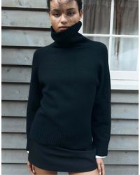 Stradivarius - – hochgeschlossener regular-fit-pullover - Lyst