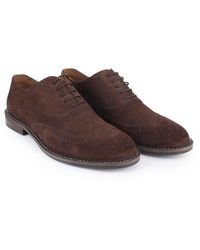 Thomas Crick - Waldew' Suedeleather Oxford Formal Lace-Up Shoes - Lyst