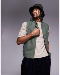 ASOS - Washed Vest - Lyst