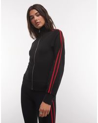 Collusion - Funnel Neck Zip Through Track Top - Lyst