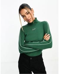 Nike - Streetwear Mock Neck Long Sleeve T-shirt - Lyst