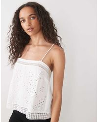 Collusion - Top De Tirantes Con Espalda Abierta Y Diseño Estilo Patchwork De Croché De - Lyst