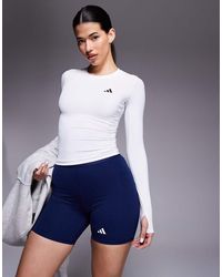 adidas Originals - Adidas Training Power Essentials Long Sleeve Top - Lyst