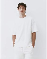 Pull&Bear - Textured Relaxed Fit T-Shirt - Lyst