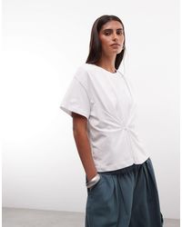 Collusion - Fitted Button Tee - Lyst