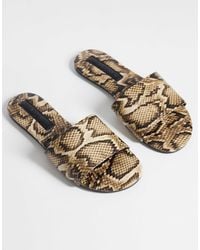 ASOS - Faith Flat Sandals - Lyst