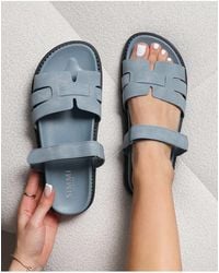 SIMMI - Adelle Chunky Footbed Slides - Lyst