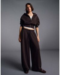 Bershka - Modal Barrel Trousers - Lyst