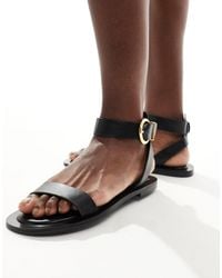 Mango - Sandal With Buckle Detail - Lyst