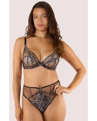 Playful Promises - Ramona Leopard High Waist Brief - Lyst