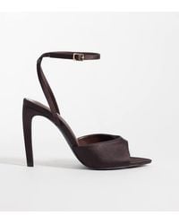 Public Desire - Peep Toe Heeled Sandals - Lyst