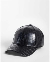 KTZ - Ny Yankees Logo 9Forty Pu Croc Print Tonal Cap - Lyst