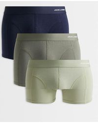 Jack & Jones - 3 Pack Of Bamboo Trunks - Lyst