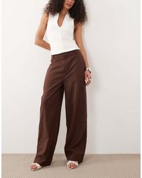 Mango - Elegante Broek Van Linnenmix - Lyst
