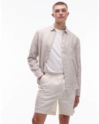 ARKET - Short à enfiler en coton dobby texturé - Lyst