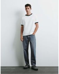 Pull&Bear - Jean standard - lavande - Lyst
