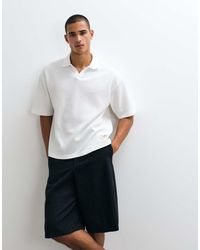 ASOS - Super Heavyweight Boxy Oversized Polo - Lyst